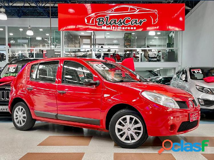 RENAULT SANDERO EXPRESSION 1.6 8V VERMELHO 2009 1.6 FLEX