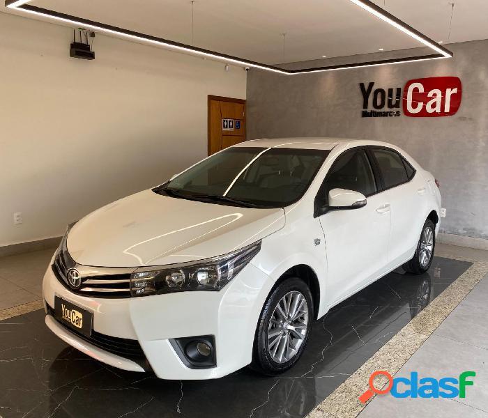 TOYOTA COROLLA XEI 2.0 FLEX 16V AUT. BRANCO 2015 2.0 FLEX