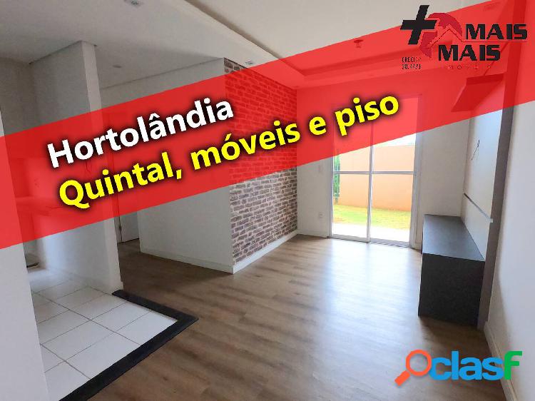 Villagio do Horto à venda, 60m² térreo com quintal,
