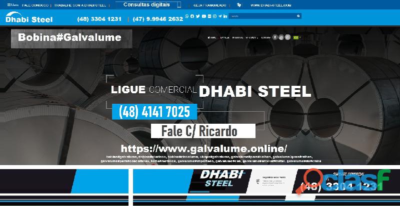 01 Galvalume, Aluzinco, Zincalume é Dhabi Steel