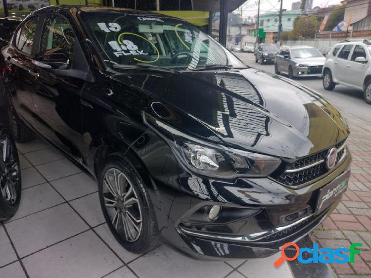 FIAT CRONOS PRECISION 1.8 16V FLEX AUT. PRETO 2019 1.8 FLEX