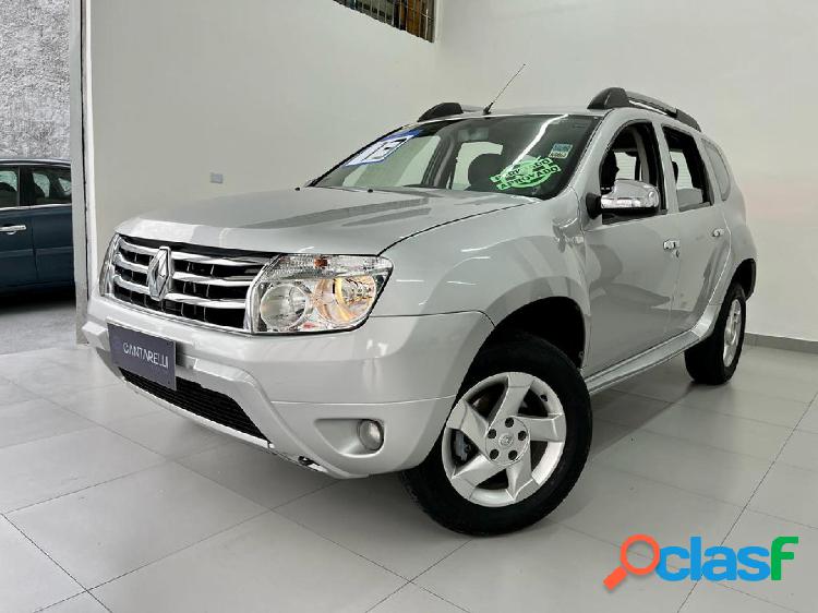 RENAULT DUSTER DYNAMIQUE 2.0 HI-FLEX 16V MEC. PRATA 2013 2.0