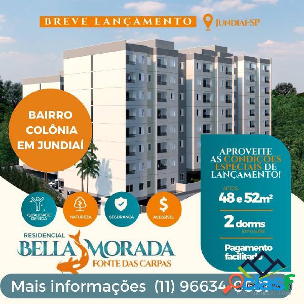 Apartamento Lançamento Bella Morada Bairro Colônia Jundiai