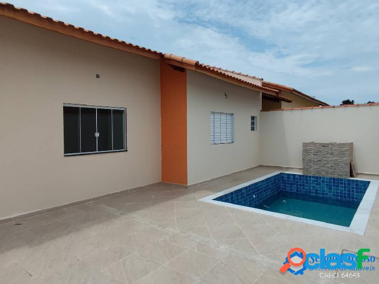 CASA NOVA 2 AMPLOS DORMS-SUÍTE -PISCINA-ÓTIMO