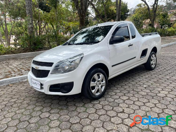 CHEVROLET MONTANA LS 1.4 ECONOFLEX 8V 2P BRANCO 2013 1.4