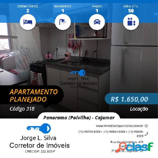 Locação de apartamento planejado oportunidade Treviso II !