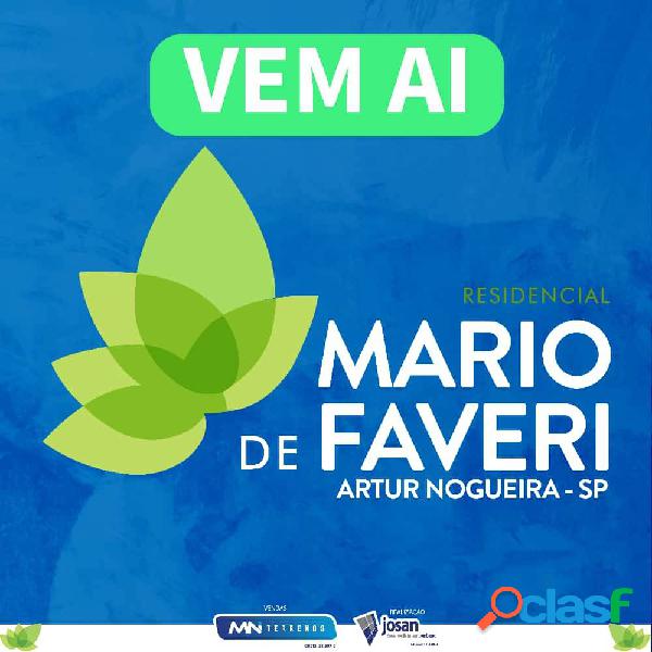 Loteamento Mario de Faveri - Artur Nogueira - SP