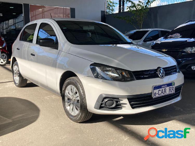 VOLKSWAGEN GOL TRENDLINE 1.0 T.FLEX 12V 5P BRANCO 2018 1.0