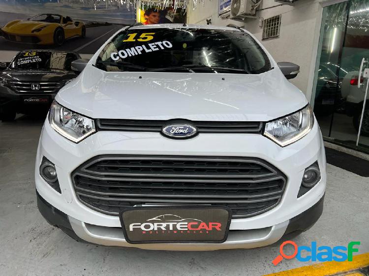 FORD ECOSPORT FREESTYLE 1.6 16V FLEX 5P BRANCO 2015 1.6 FLEX