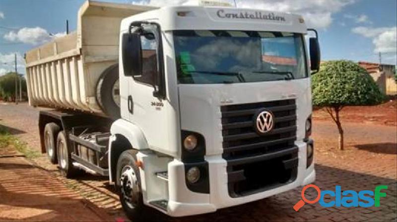 caminhao volks 24250 truck cacamba ano 2008