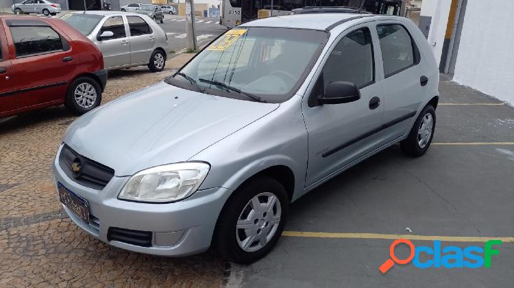 CHEVROLET CELTA SPIRIT LT 1.0 MPFI 8V FLEXP. 5P PRATA 2008