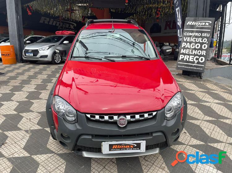 FIAT STRADA ADV. M. MARCH.1.8 DUAL. FLEX CD VERMELHO 2013