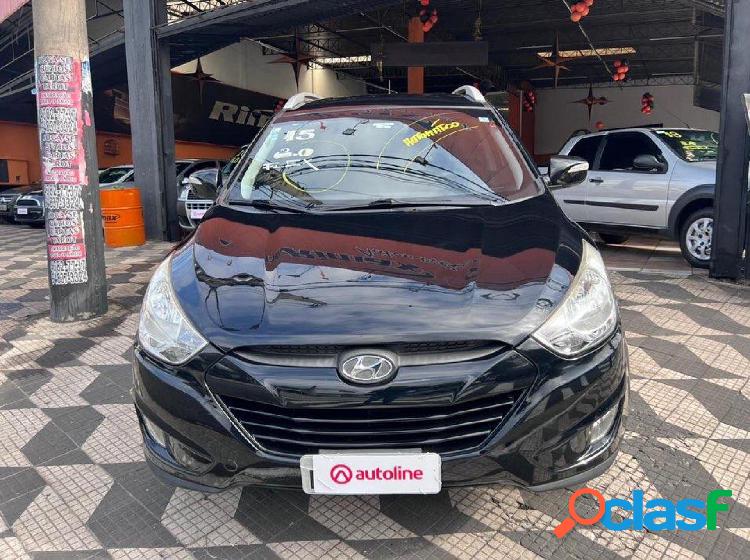 HYUNDAI IX35 GLS 2.0 16V 2WD FLEX AUT. PRETO 2015 2.0 FLEX