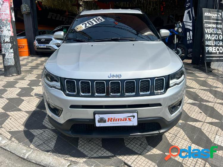 JEEP COMPASS LONGITUDE 2.0 4X2 FLEX 16V AUT. PRATA 2018 2.0