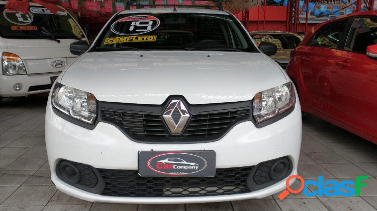 RENAULT SANDERO AUTHENTIQUE FLEX 1.0 12V 5P BRANCO 2019 1.0