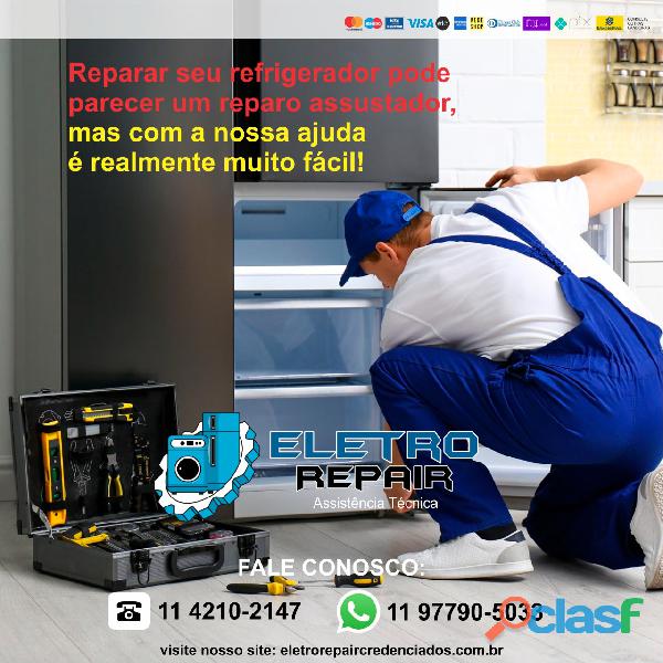 Reparos Técnico em Geladeira Side By Side Consolação