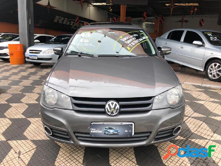 VOLKSWAGEN GOLF SPORTLINE 1.6 MI TOTAL FLEX 8V 4P CINZA 2013