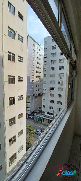 Apartamento 01 dormitório na Ponta de Praia - Santos