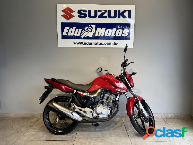 HONDA CG 160 FAN VERMELHO 2018 160 FLEX