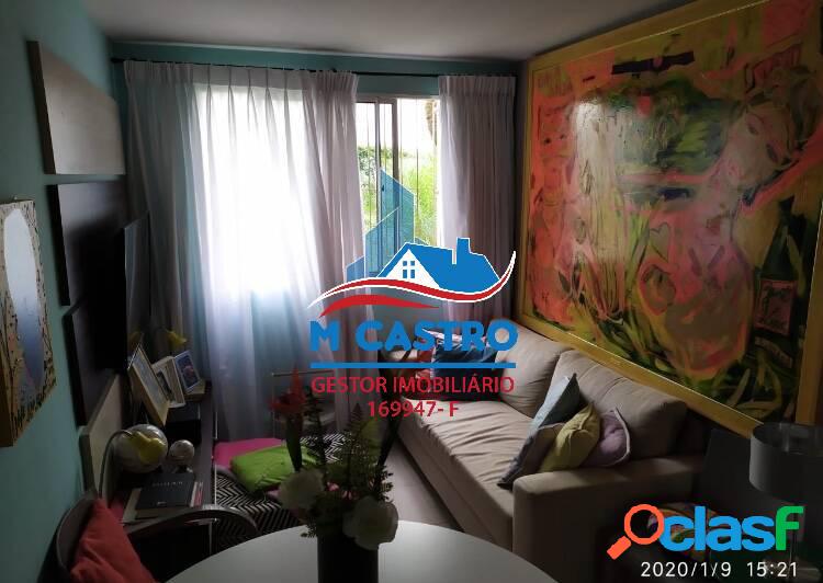 Lindo apartamento- 45m2- 2 dormitórios