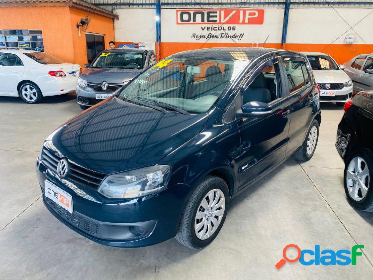 VOLKSWAGEN FOX 1.0 MI TOTAL FLEX 8V 5P CINZA 2014 1.0 FLEX