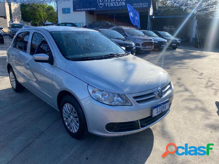 VOLKSWAGEN GOL (NOVO) 1.0 MI TOTAL FLEX 8V 4P PRATA 2011 1.0