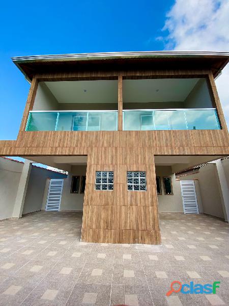 Casa Nova 2 dormitorios Praia Grande