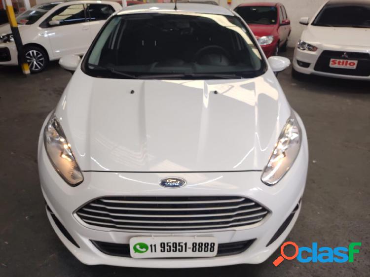 FORD FIESTA 1.6 16V FLEX MEC. 5P BRANCO 2015 1.6 FLEX