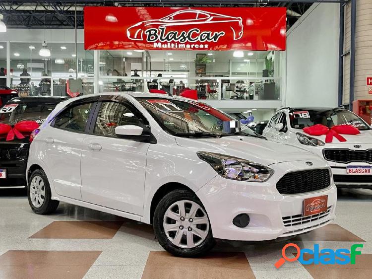 FORD KA 1.0 SE BRANCO 2017 1.0 FLEX