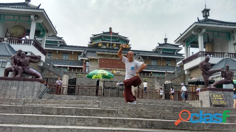 Kung fu do templo Shaolin