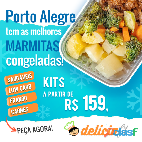Marmitas Fit Porto Alegre