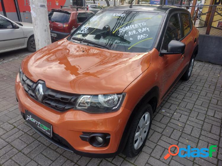 RENAULT KWID ZEN 1.0 FLEX 12V 5P MEC. LARANJA 2018 1.0 FLEX