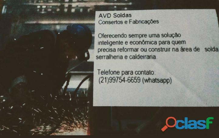 Soldador por diária