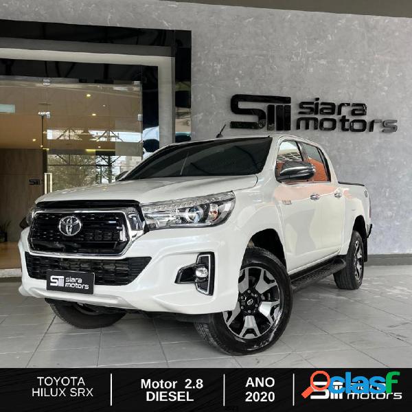 TOYOTA HILUX CD SRX 4X4 2.8 TDI 16V DIESEL AUT. BRANCO 2020