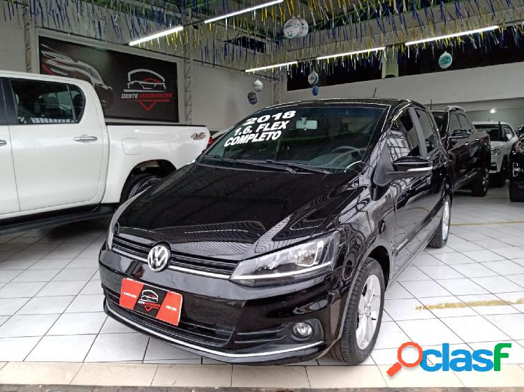 VOLKSWAGEN FOX COMFORTLINE 1.6 FLEX 8V 5P PRETO 2018 1.6