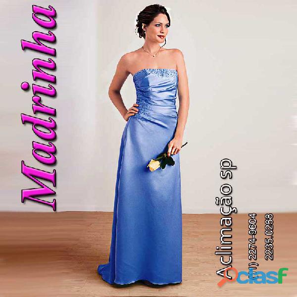 Venda de Vestido madrinha de casamento azul serenity