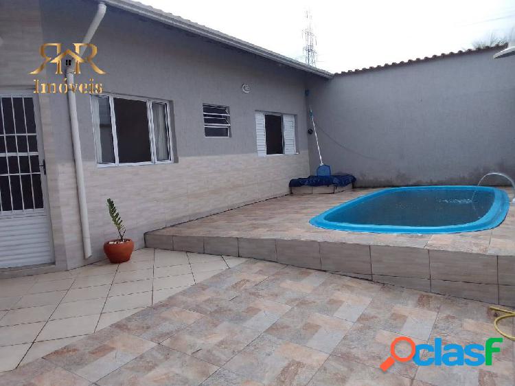 Casa com Piscina no bairro Nova Itanhaém em Itanhaém-SP