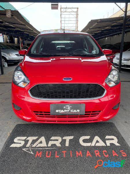 FORD KA 1.0 S TIVCT FLEX 5P VERMELHO 2018 1.0 FLEX