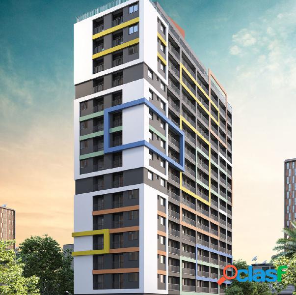 Studio com 1 quarto, 21.61m², à venda em Curitiba, Centro