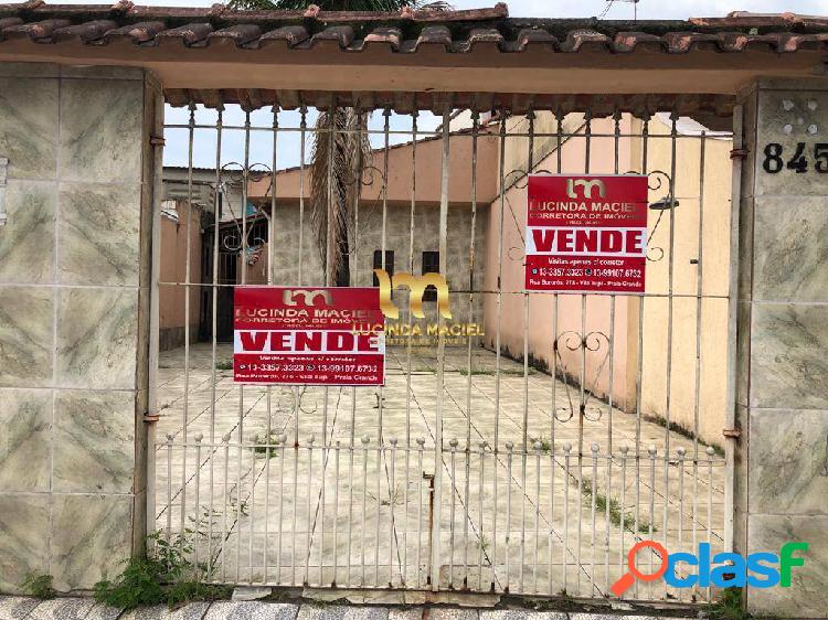 CASA GEMINADA TÉRREA, 1 DORMITÓRIO, QUINTAL ESPAÇO P/