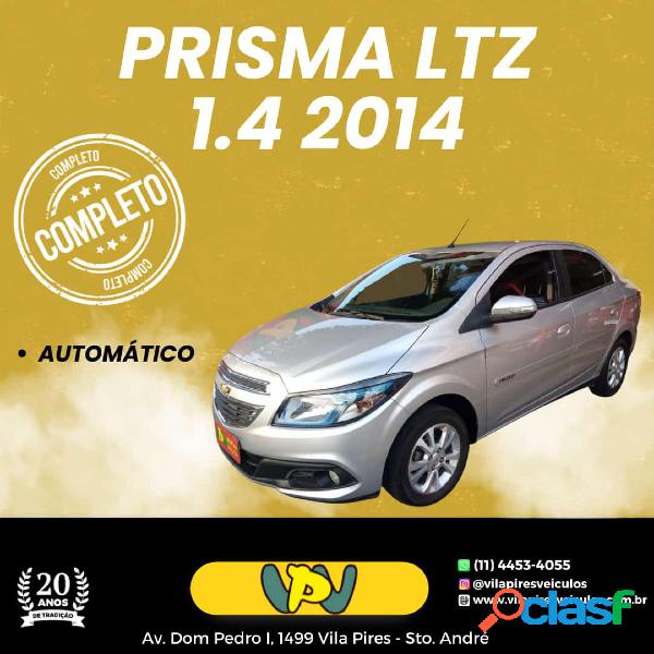 CHEVROLET PRISMA SED. LTZ 1.4 8V FLEXPOWER 4P AUT. PRATA