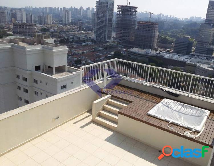 COBERTURA DUPLEX A VENDA NO BROOKLIN SÃO PAULO SP 227M²