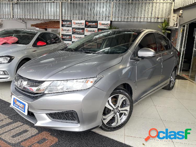 HONDA CITY SEDAN LX 1.5 FLEX 16V 4P AUT. CINZA 2015 1.5 FLEX