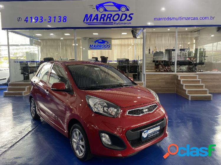 KIA PICANTO EX 1.11.0 1.0 FLEX AUT. VERMELHO 2014 1.0 FLEX