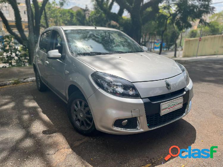 RENAULT SANDERO PRIVILEGE HI-FLEX 1.6 16V 5P AUT PRATA 2014