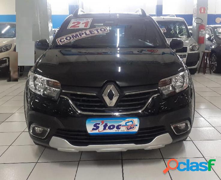 RENAULT SANDERO STEPWAY HI-FLEX 1.6 16V 5P PRETO 2021 1.6