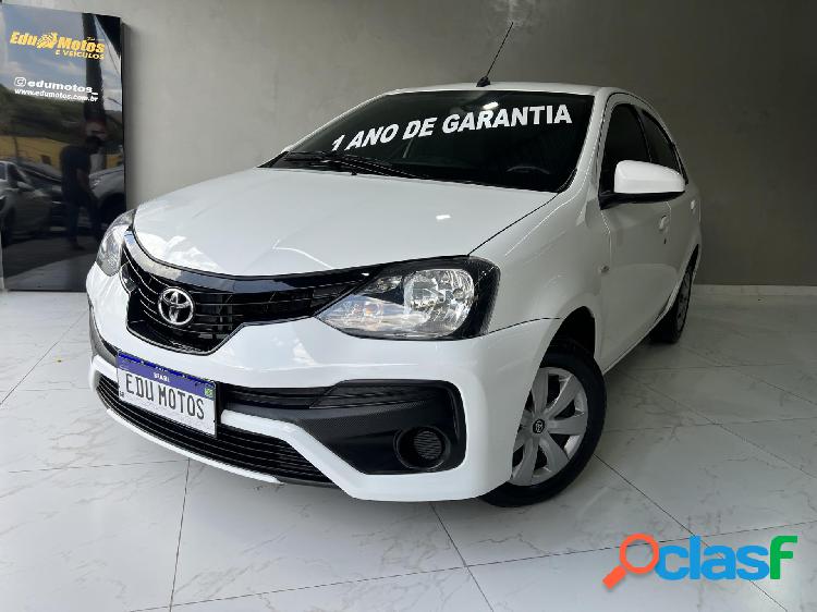 TOYOTA ETIOS SEDAN X 1.5 AUTOMATICO BRANCO 2020 00 FLEX