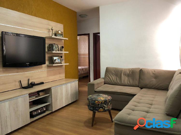 Apartamento mobiliado 02 quartos com suíte - Bairro Santa