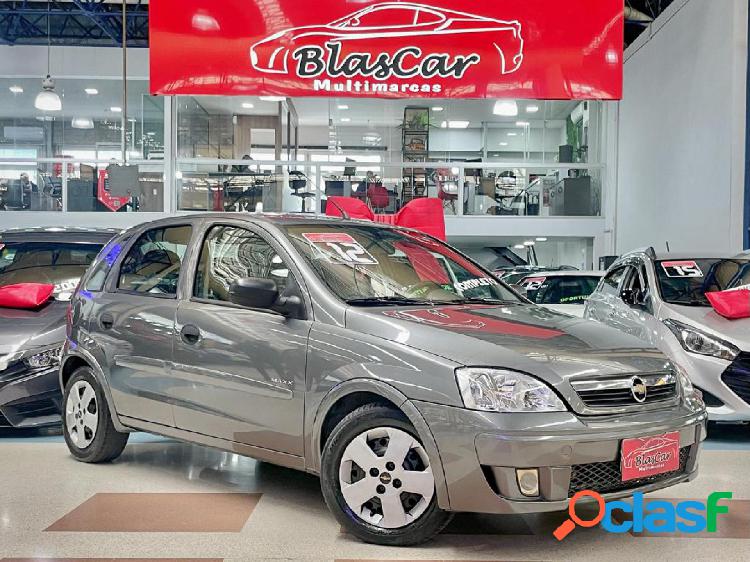 CHEVROLET CORSA HB MAXX 1.4 8V CINZA 2012 1.4 FLEX