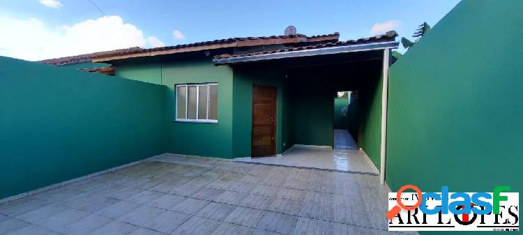 Casa nova com 2 dorm - Aceita financiamento - Mongagua